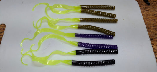 Color Tips & Tails Soft Plastics