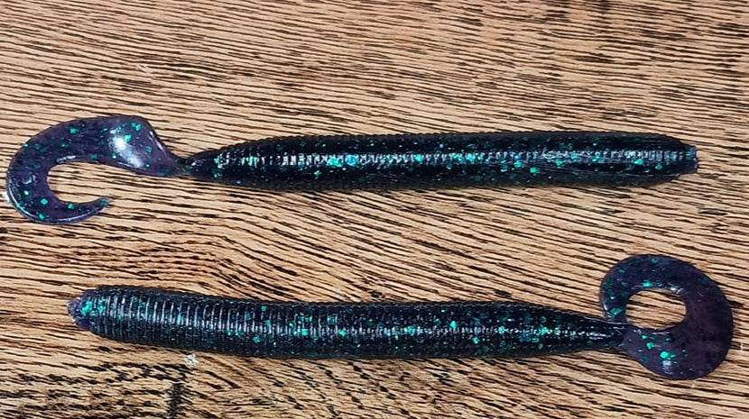 4" Curly Tail Grub Worm