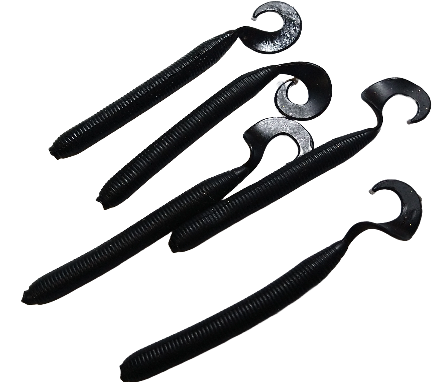 4" Curly Tail Grub Worm