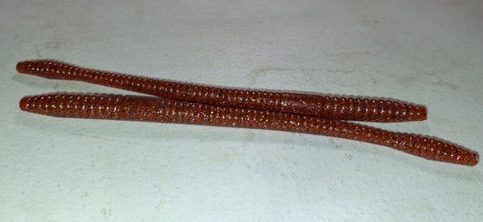 7.25" Straightworm Custom Brown